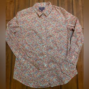 J. Crew Liberty of London Button Down Women’s shirt. Size 6